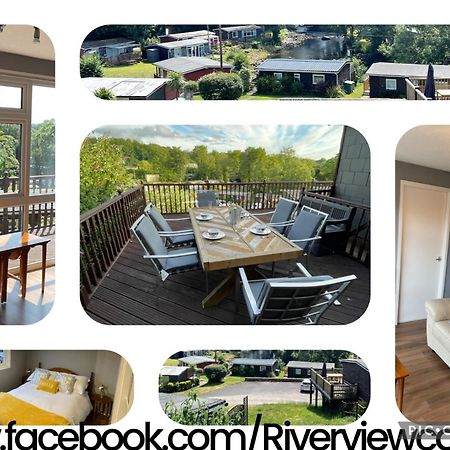 180 River View Cabin Caeathro المظهر الخارجي الصورة